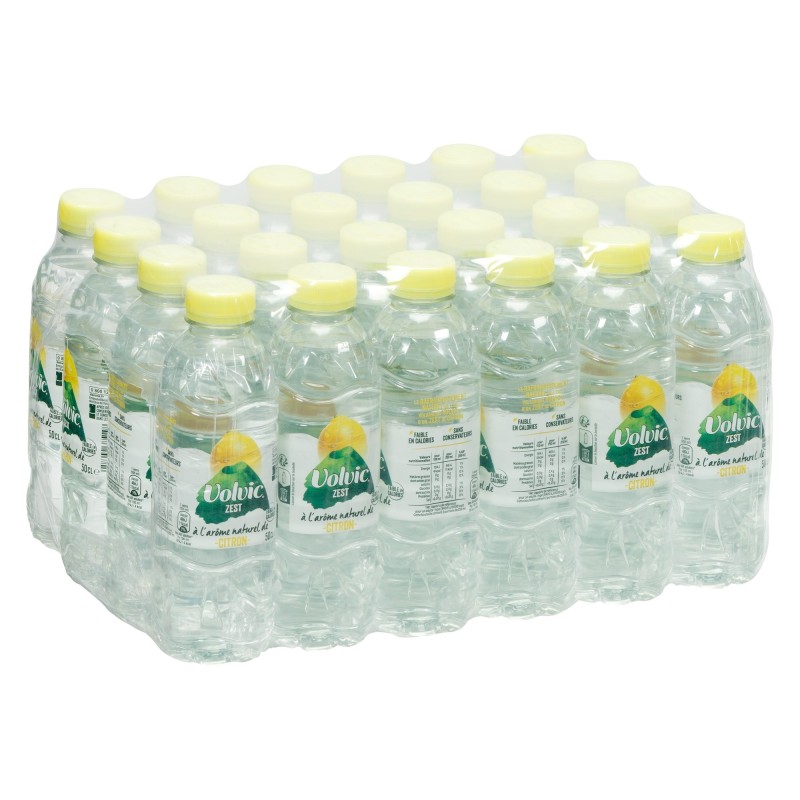 Eau minérale volvic citron
